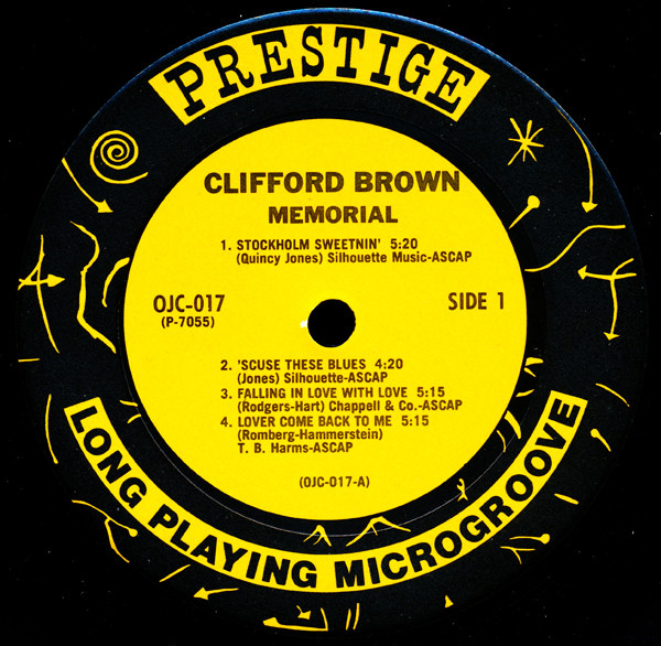 Clifford Brown - Memorial | Original Jazz Classics (OJC-017) - 3