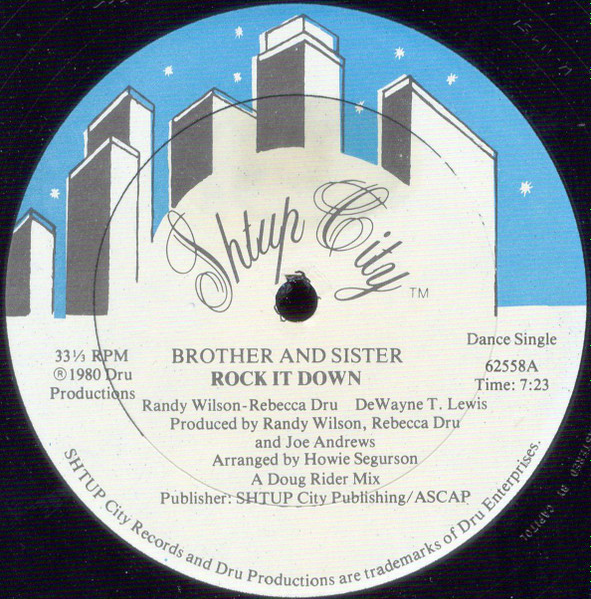 Brother And Sister - Rock It Down | Shtup City Records (DRU-62558) - 3 Brother And Sister - Rock It Down | Shtup City Records (DRU-62558) - 3