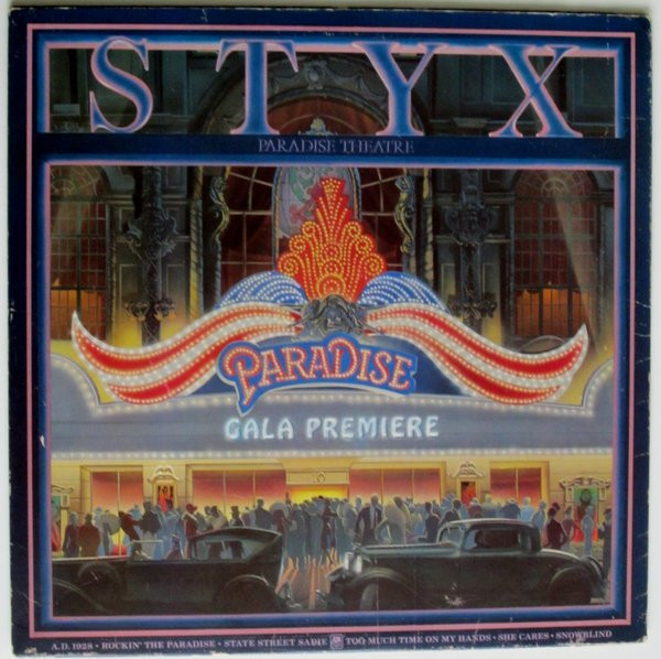 Styx - Paradise Theatre | A&M Records (2 PSP 3719)