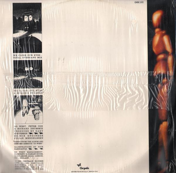Go West - We Close Our Eyes (Total Overhang Mix) | Chrysalis (CHSC 372) - 2 Go West - We Close Our Eyes (Total Overhang Mix) | Chrysalis (CHSC 372) - 2