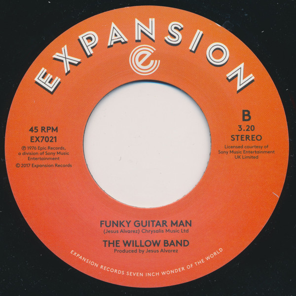 The Willow Band - Willowman / Funky Guitar Man | Expansion (EX7021) - main The Willow Band - Willowman / Funky Guitar Man | Expansion (EX7021) - main