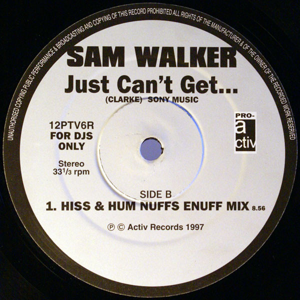 Sam Walker - Just Can't Get... | Pro-Active (12PTV6R) - 2 Sam Walker - Just Can't Get... | Pro-Active (12PTV6R) - 2