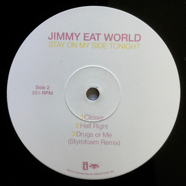Jimmy Eat World - Stay On My Side Tonight | Interscope Records (00602547442697) - 4