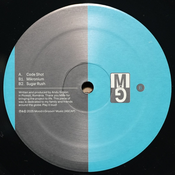 Andu Simion - Code Shot EP | Moods & Grooves (MG-071) - 2 Andu Simion - Code Shot EP | Moods & Grooves (MG-071) - 2