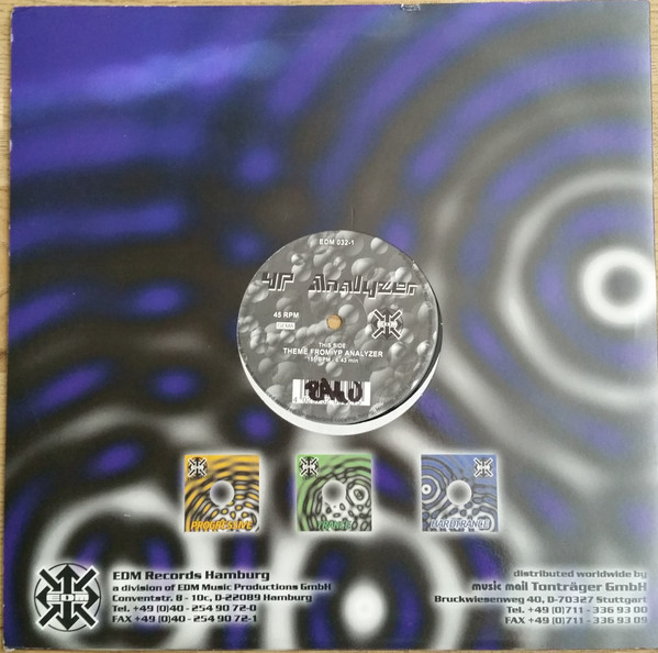 YP Analyzer - Die Zwangsjacke Der Liebe | EDM (EDM 032-1) - 2 YP Analyzer - Die Zwangsjacke Der Liebe | EDM (EDM 032-1) - 2