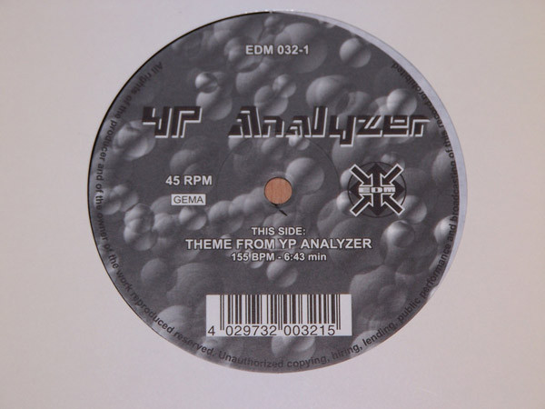 YP Analyzer - Die Zwangsjacke Der Liebe | EDM (EDM 032-1) - 3 YP Analyzer - Die Zwangsjacke Der Liebe | EDM (EDM 032-1) - 3