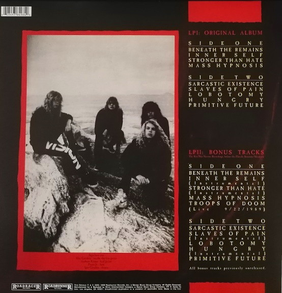 Sepultura - Beneath The Remains | Roadracer Records (R1 607342) - 2