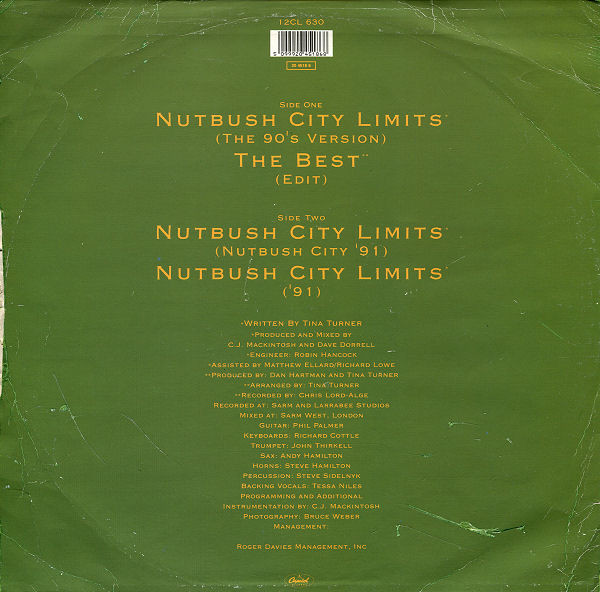 Tina Turner - Nutbush City Limits | Capitol Records (12CL 630) - 3