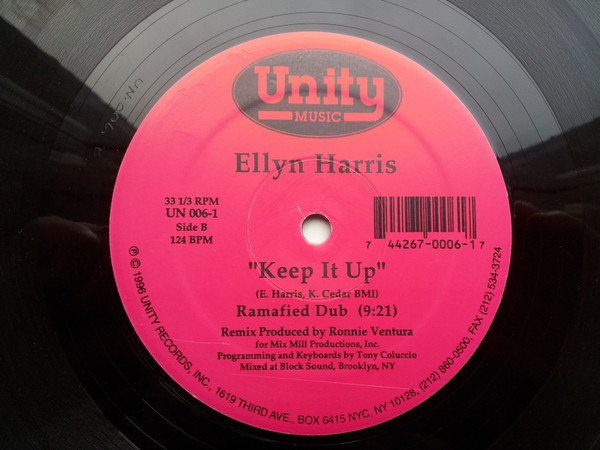 Ellyn Harris - Keep It Up | Unity Records (UN-006-1)