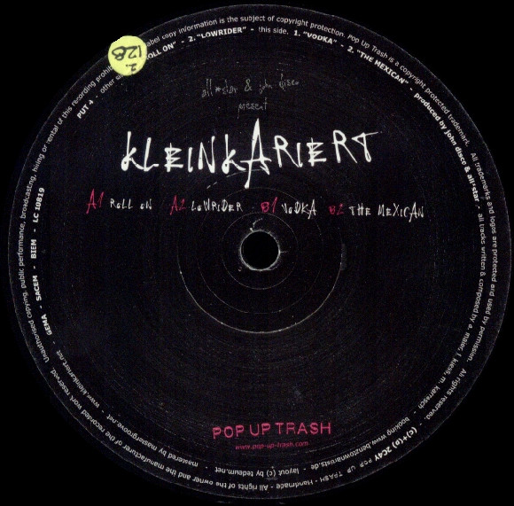 Kleinkariert - Plattenbau EP | Pop Up Trash (PUT4) - 3 Kleinkariert - Plattenbau EP | Pop Up Trash (PUT4) - 3