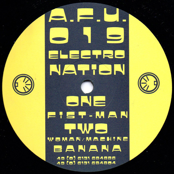Electro Nation - Fist-Man | A.F.U. (A.F.U. 019) - main