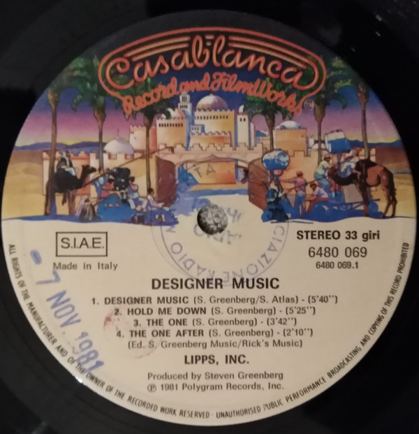 Lipps, Inc. - Designer Music | Casablanca (6480 069)