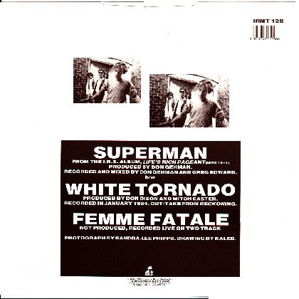 R.E.M. - Superman | I.R.S. Records (IRMT 128) - 2