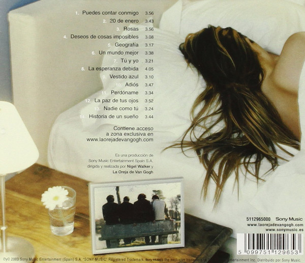 La Oreja De Van Gogh - Lo Que Te Conté Mientras Te Hacías La Dormida | Sony Music (SM 511296 5) - main