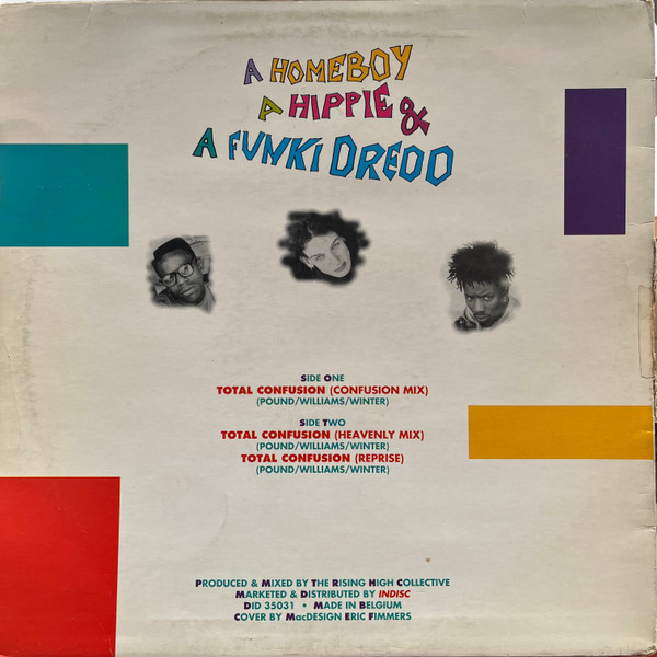 A Homeboy, A Hippie & A Funki Dredd - Total Confusion | Indisc (DID 35031) - 2 A Homeboy, A Hippie & A Funki Dredd - Total Confusion | Indisc (DID 35031) - 2