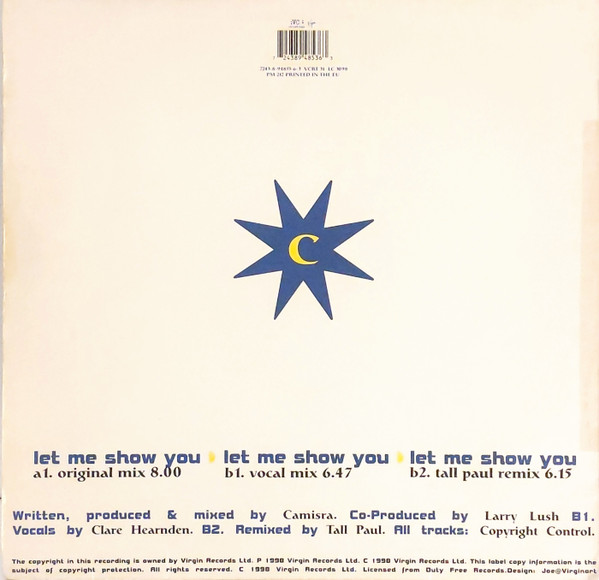 Camisra - Let Me Show You | VC Recordings (VCRT 31) - 2 Camisra - Let Me Show You | VC Recordings (VCRT 31) - 2
