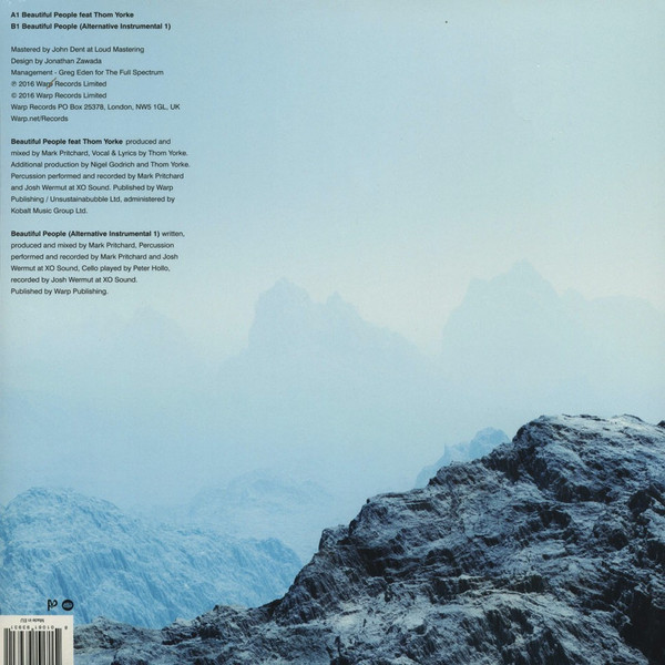 Mark Pritchard - Beautiful People | Warp Records (WAP393) - 2 Mark Pritchard - Beautiful People | Warp Records (WAP393) - 2