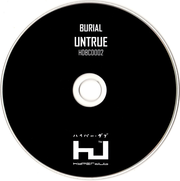 Burial - Untrue | Hyperdub (HDBCD002) - 3