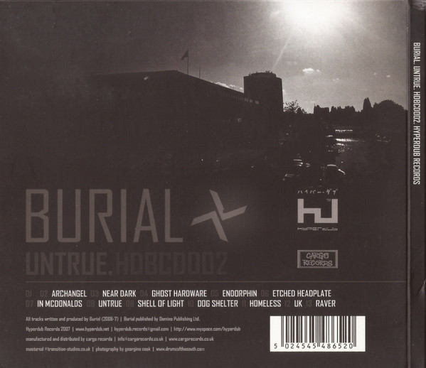 Burial - Untrue | Hyperdub (HDBCD002) - 2