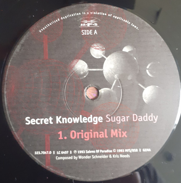 Secret Knowledge - Sugar Daddy | MFS (MFS 7047-0) - 4 Secret Knowledge - Sugar Daddy | MFS (MFS 7047-0) - 4