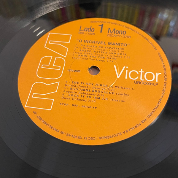 Manito - O Incrível Manito | Groovie Records (GR00091LP) - 3