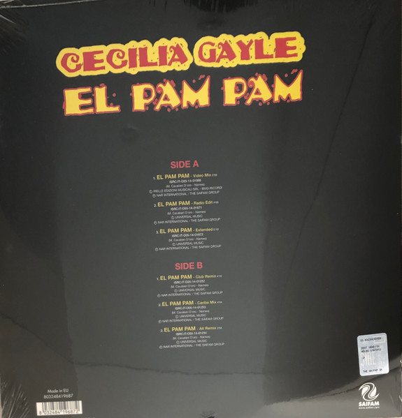 Cecilia Gayle - El Pam Pam | S.A.I.F.A.M. (SAI 10013) - 2