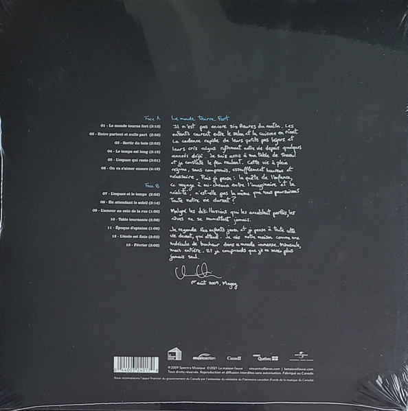Vincent Vallières - Le Monde Tourne Fort | La maison fauve (FAUVE004LP) - 2 Vincent Vallières - Le Monde Tourne Fort | La maison fauve (FAUVE004LP) - 2