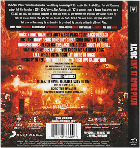 AC/DC - Live At River Plate | Columbia (88697 87060 9) - 2