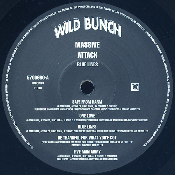 Massive Attack - Blue Lines | Wild Bunch Records (5700960) - 3 Massive Attack - Blue Lines | Wild Bunch Records (5700960) - 3