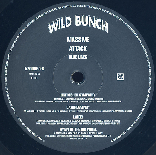 Massive Attack - Blue Lines | Wild Bunch Records (5700960) - 4 Massive Attack - Blue Lines | Wild Bunch Records (5700960) - 4