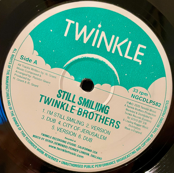 Twinkle Brothers - Still Smiling | Twinkle Music (NGLP582) - 3