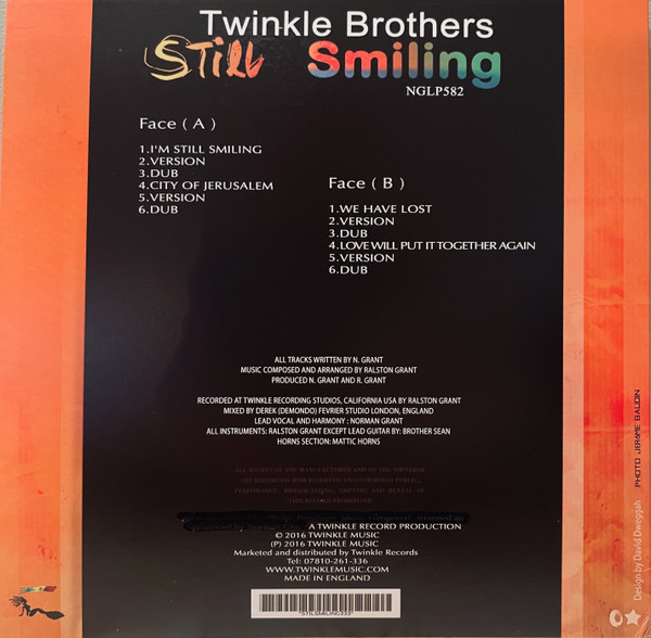 Twinkle Brothers - Still Smiling | Twinkle Music (NGLP582) - 2