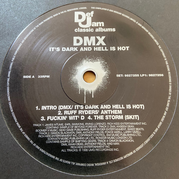 DMX - It's Dark And Hell Is Hot | Def Jam Recordings (9827255) - 2 DMX - It's Dark And Hell Is Hot | Def Jam Recordings (9827255) - 2