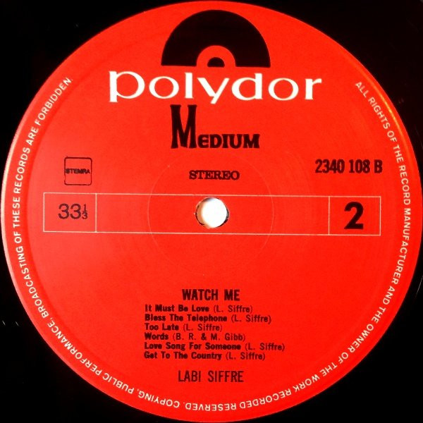 Labi Siffre - Watch Me | Polydor (2340 108) - 4 Labi Siffre - Watch Me | Polydor (2340 108) - 4