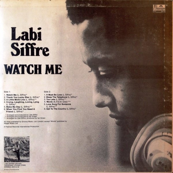 Labi Siffre - Watch Me | Polydor (2340 108) - 2 Labi Siffre - Watch Me | Polydor (2340 108) - 2