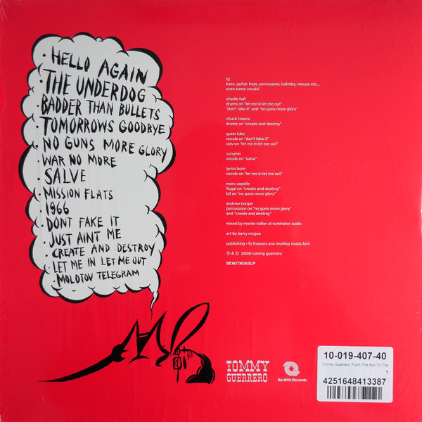 Tommy Guerrero - From The Soil To The Soul | Be With Records (BEWITH065LP) - 2 Tommy Guerrero - From The Soil To The Soul | Be With Records (BEWITH065LP) - 2