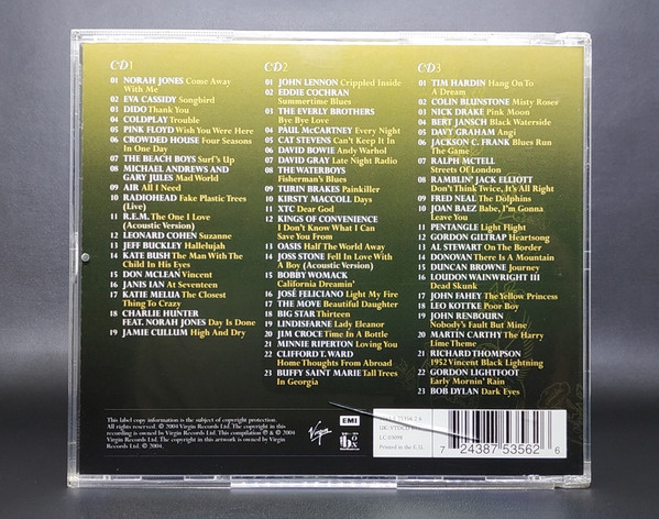 Various - Acoustic Songbook | EMI (VTDCD673) - 2