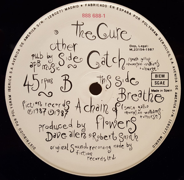 The Cure - Catch | Fiction Records (888 688-1) - 4