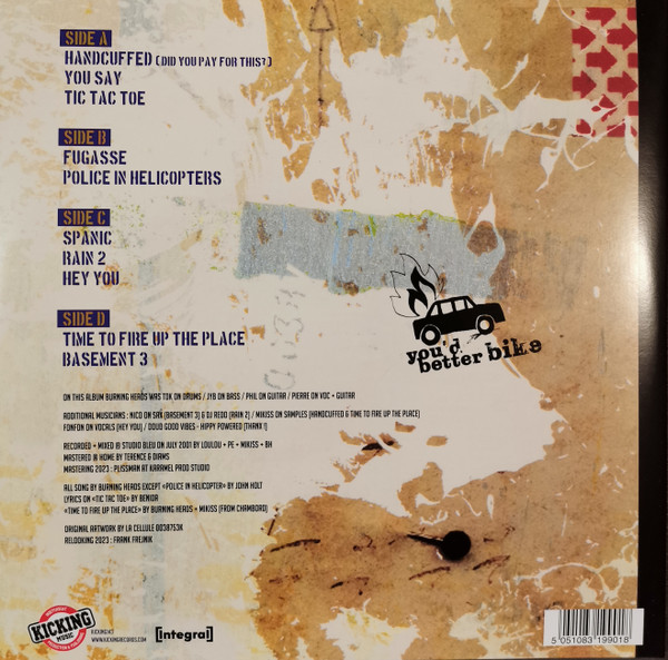 Burning Heads - Opposite | Kicking Records (KICKING143) - 2