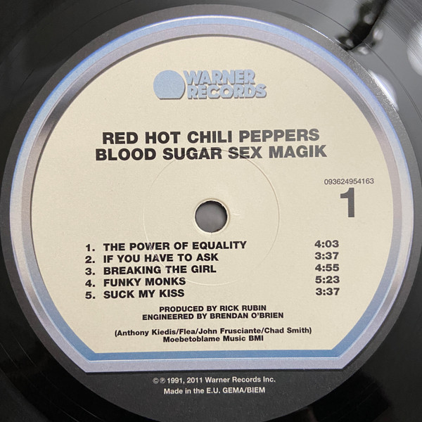 Red Hot Chili Peppers - Blood Sugar Sex Magik | Warner Records (093624954163) - 3