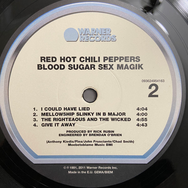 Red Hot Chili Peppers - Blood Sugar Sex Magik | Warner Records (093624954163) - 4