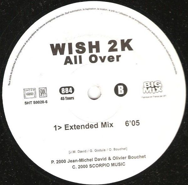Wish 2K - All Over | Big Mix (SHT S0028-6) - 2