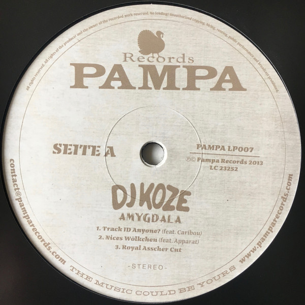 DJ Koze - Amygdala | Pampa Records (PAMPA LP007) - 3 DJ Koze - Amygdala | Pampa Records (PAMPA LP007) - 3