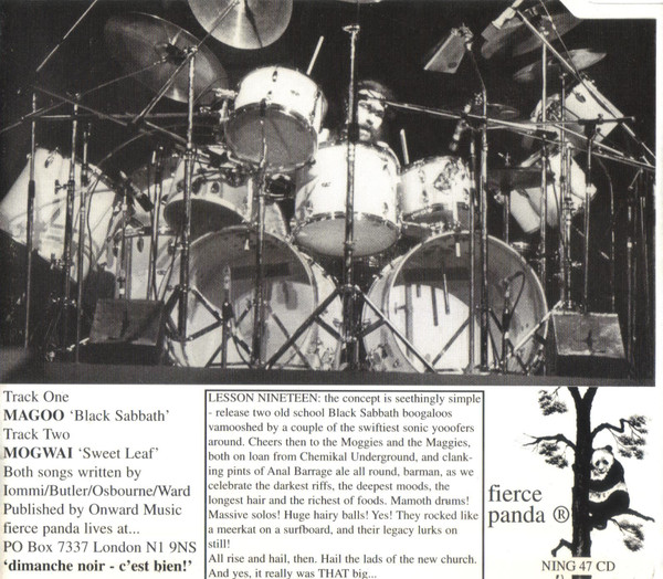 Mogwai & Magoo - .....Do The Rock Boogaloo ('Sweet Leaf' • 'Black Sabbath') | Fierce Panda (NING 47 CD) - 2