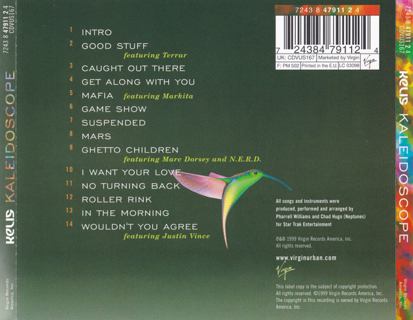 Kelis - Kaleidoscope | Virgin (CDVUS167) - 2