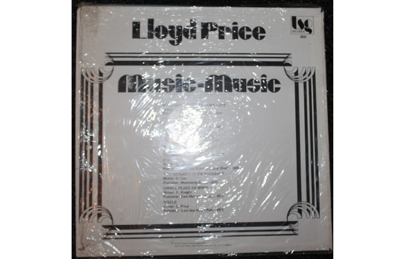 Lloyd Price - Music-Music | TSG Records (TSG-800) - 2 Lloyd Price - Music-Music | TSG Records (TSG-800) - 2