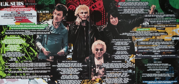 UK Subs - Reverse Engineering (Limited Edition - Gold Vinyl) [Vinyl] | Cleopatra (CLO2844LP) - 3