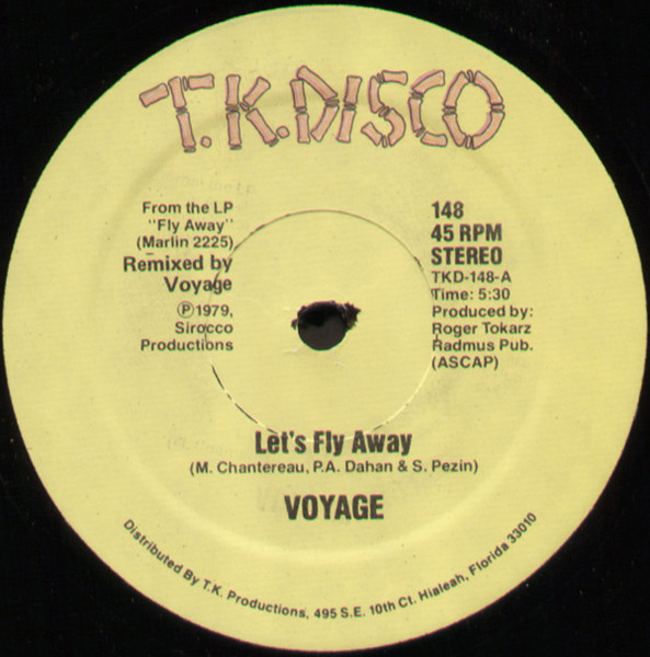 Voyage - Let's Fly Away / Gone With The Music | T.K. Disco (148)