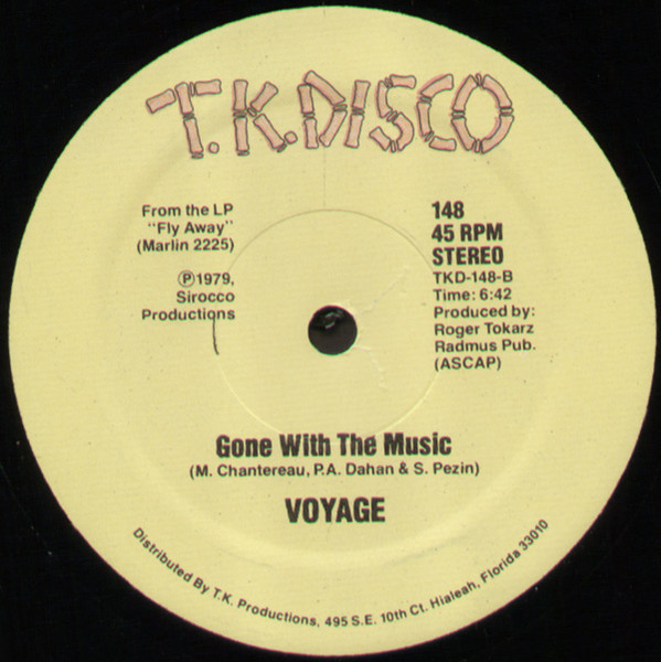 Voyage - Let's Fly Away / Gone With The Music | T.K. Disco (148) - 2