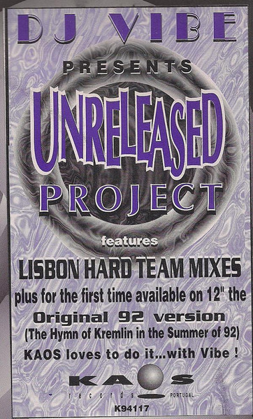 DJ Vibe - Unreleased Project | Kaos Records (K94117) - main